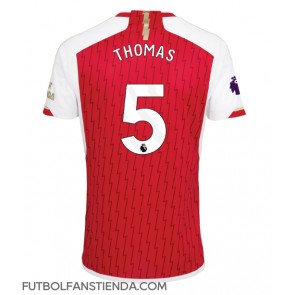 Arsenal Thomas Partey #5 Primera Equipación 2023-24 Manga Corta